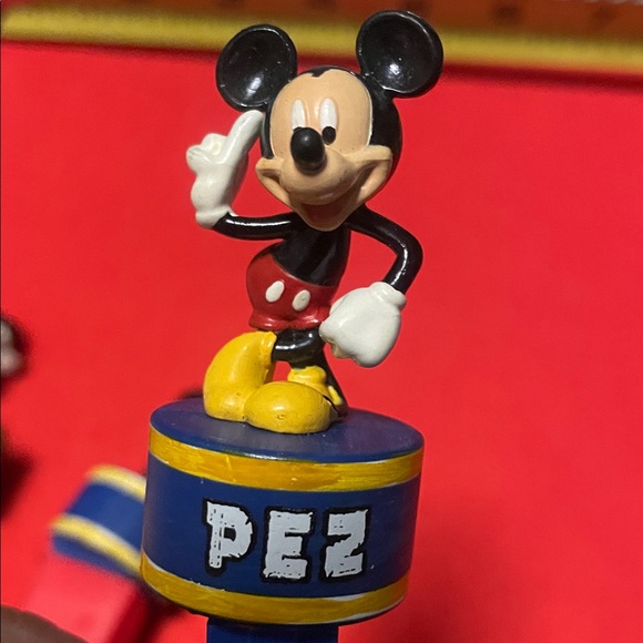 Mickey Mouse Dispenser Set - Yellow, Red, and Blue - Picture 6 of 6